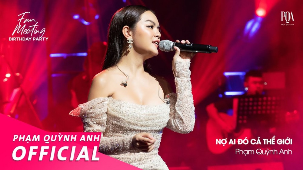 Lời bài hát Nợ Ai Đó Cả Thế Giới [Phạm Quỳnh Anh] [Lyrics Kèm Hợp Âm]